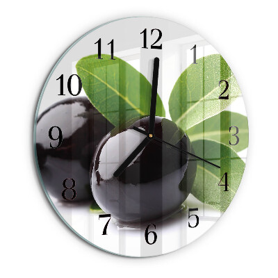 Round wall clock Olives