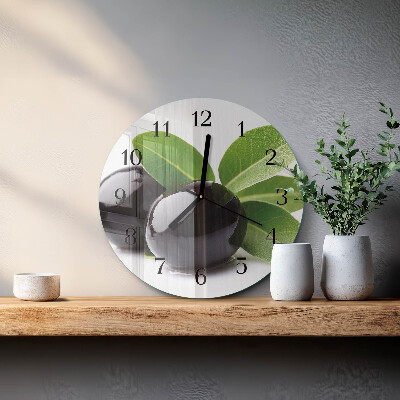 Round wall clock Olives