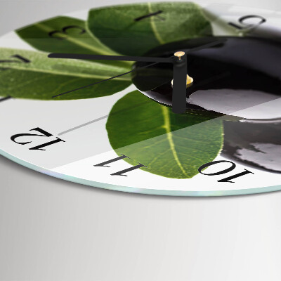 Round wall clock Olives