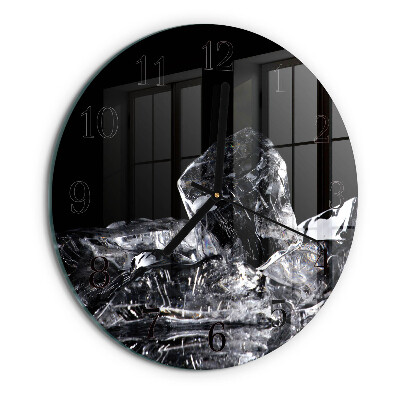 Round wall clock Ice Cubes