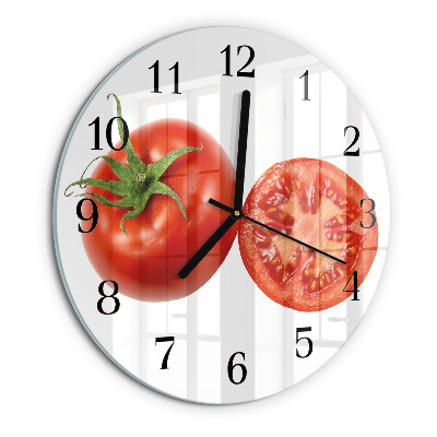 Round wall clock Tomatoes