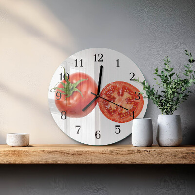 Round wall clock Tomatoes