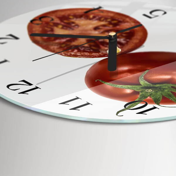 Round wall clock Tomatoes