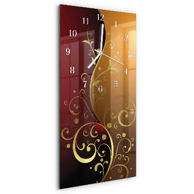 Vertical wall clock Abstraction