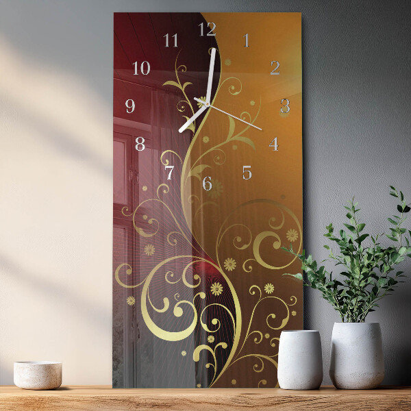 Vertical wall clock Abstraction