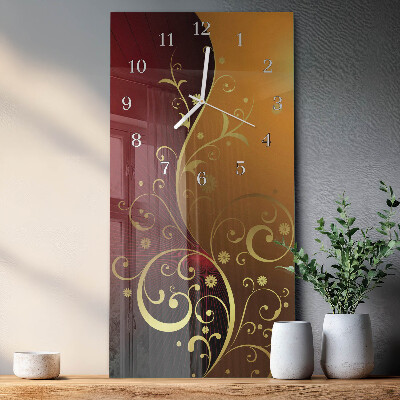 Vertical wall clock Abstraction