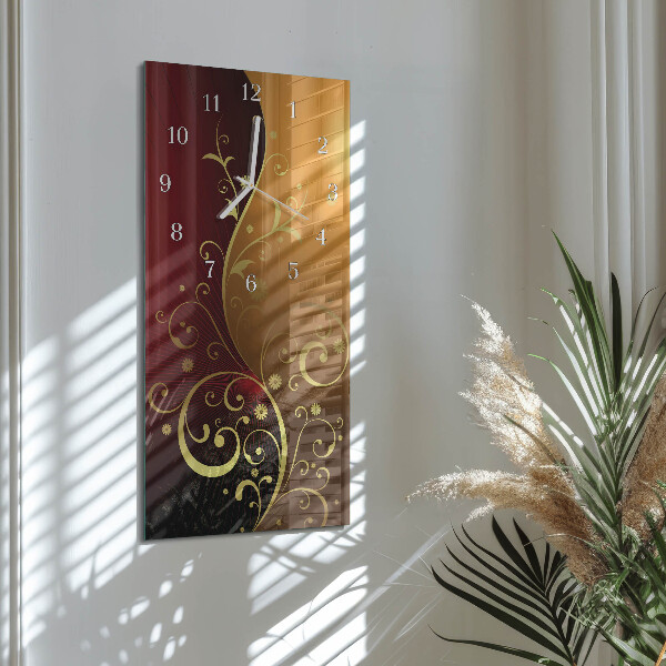 Vertical wall clock Abstraction