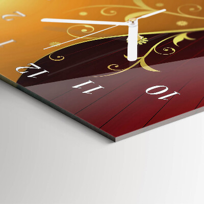 Vertical wall clock Abstraction