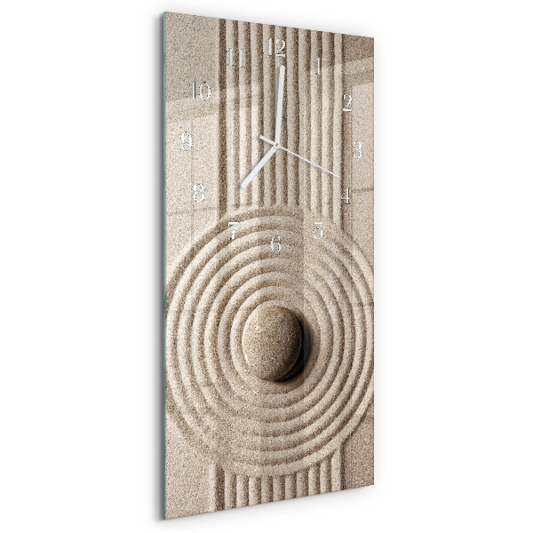 Vertical wall clock Stone
