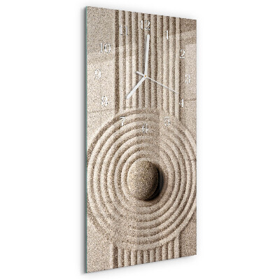Vertical wall clock Stone
