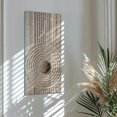 Vertical wall clock Stone