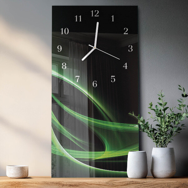 Vertical wall clock Abstraction