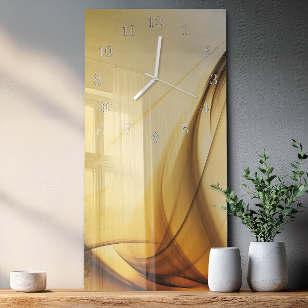 Vertical wall clock Abstraction