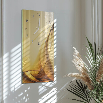 Vertical wall clock Abstraction