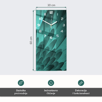 Vertical wall clock Abstraction