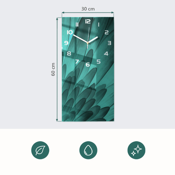 Vertical wall clock Abstraction
