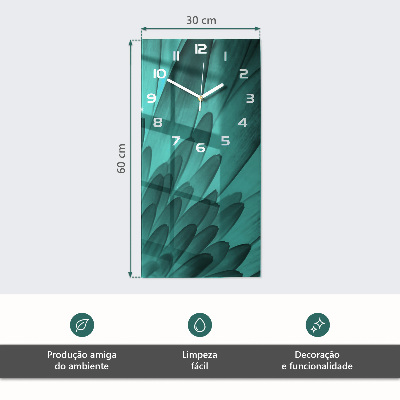 Vertical wall clock Abstraction