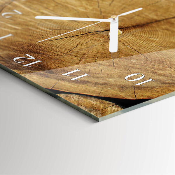 Vertical wall clock Wood