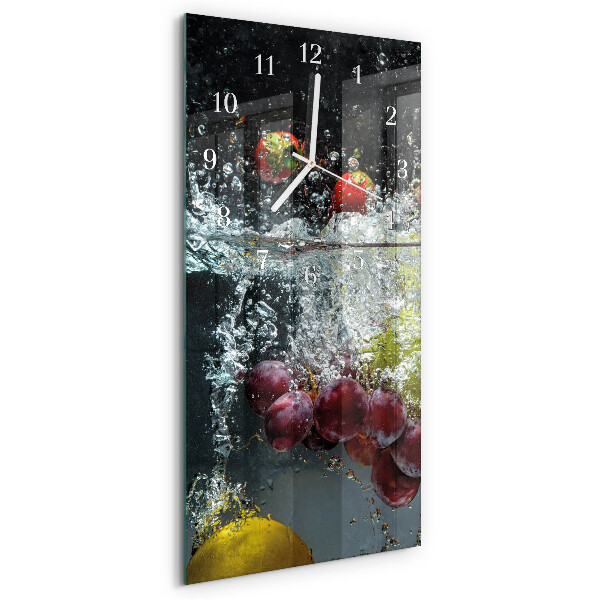 Vertical wall clock Fruit