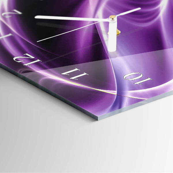 Vertical wall clock Waves