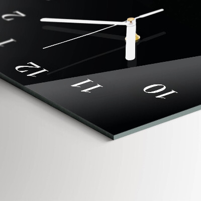 Vertical wall clock Swan