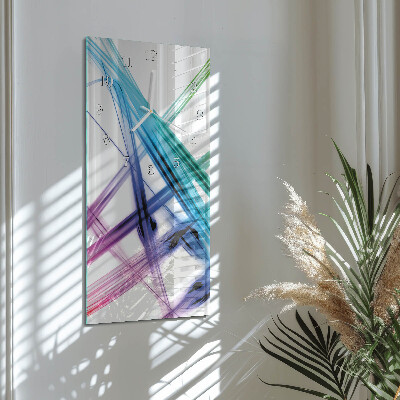 Vertical wall clock Abstraction