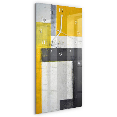 Vertical wall clock Piece