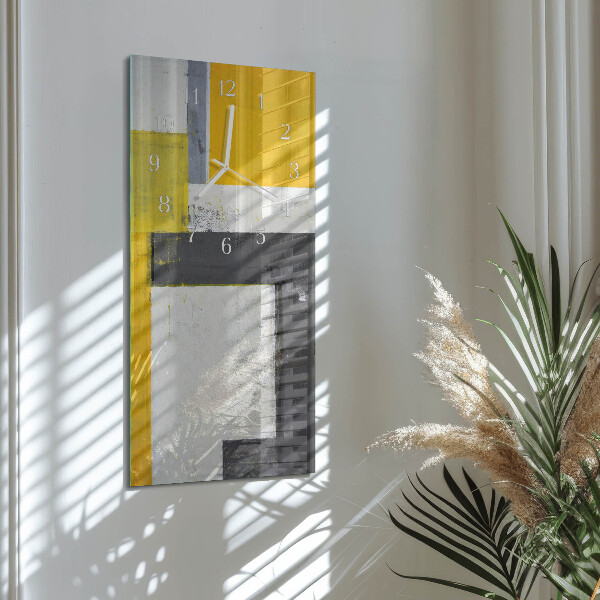 Vertical wall clock Piece