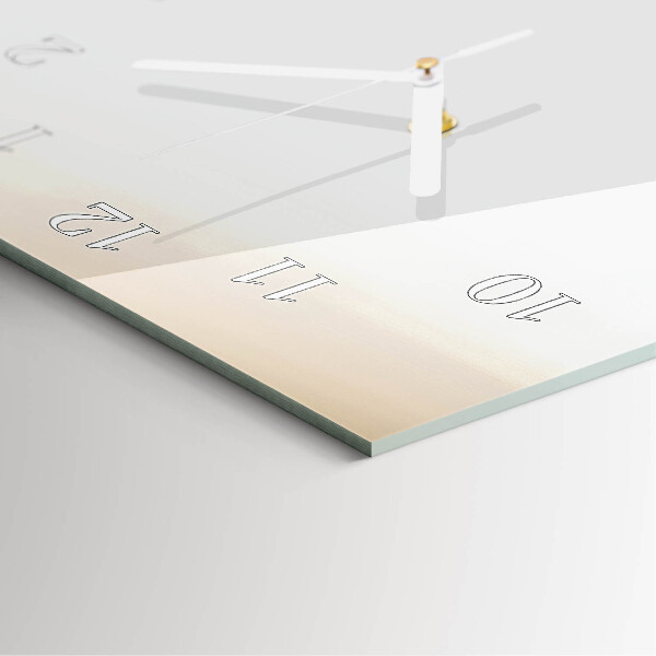 Vertical wall clock Abstract Lines