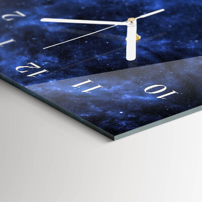 Vertical wall clock Weltall