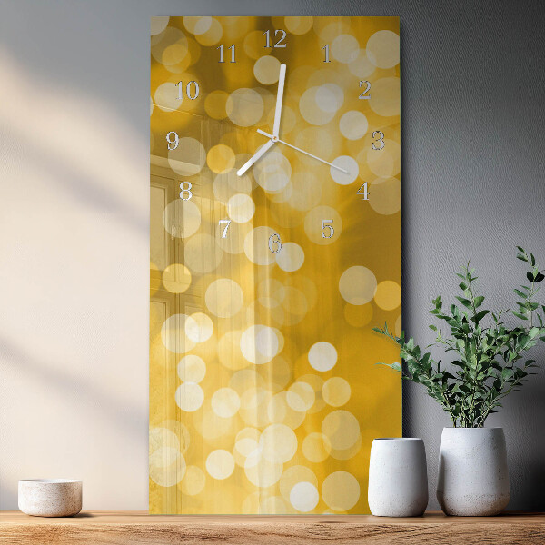 Vertical wall clock Districts