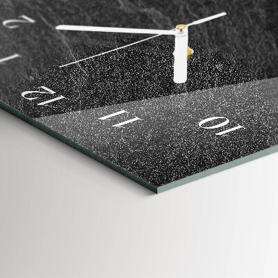 Vertical wall clock Marble