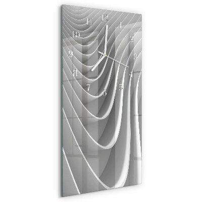Vertical wall clock Abstraction
