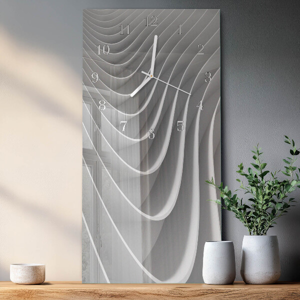 Vertical wall clock Abstraction
