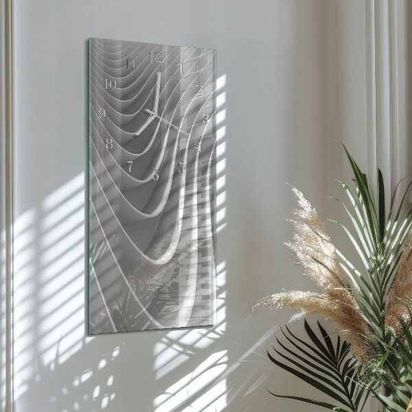 Vertical wall clock Abstraction