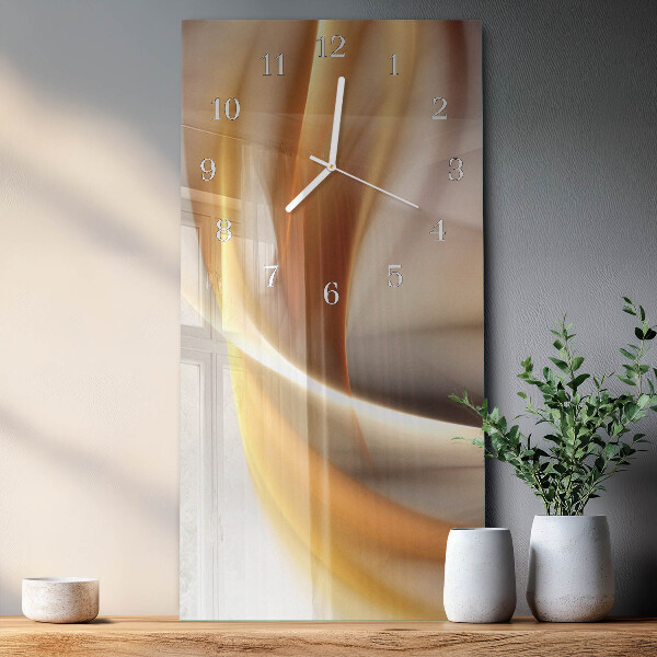 Vertical wall clock Abstraction