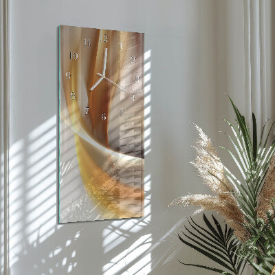 Vertical wall clock Abstraction