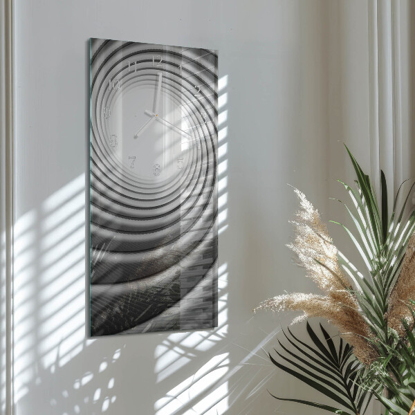 Vertical wall clock Vortex