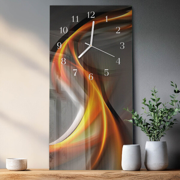 Vertical wall clock Abstraction