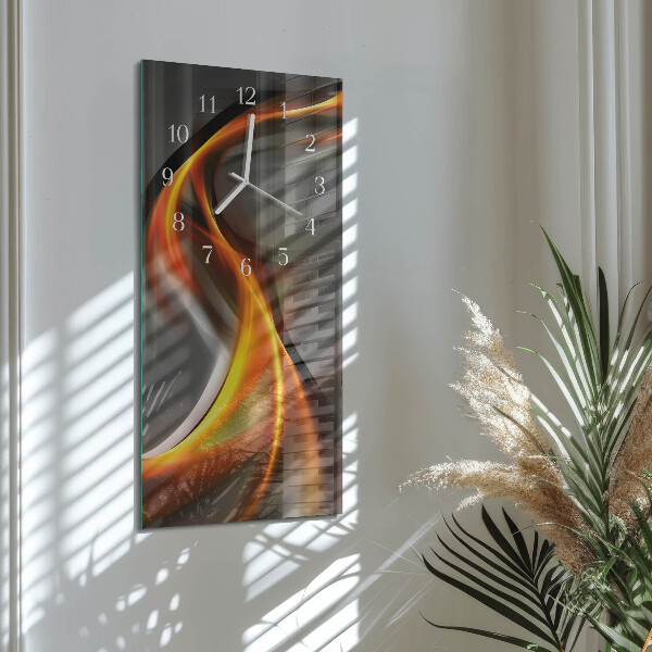 Vertical wall clock Abstraction