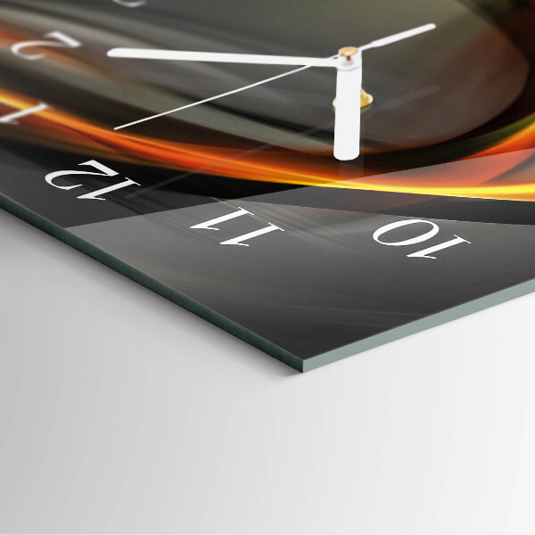 Vertical wall clock Abstraction