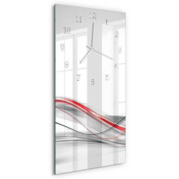 Vertical wall clock Curve