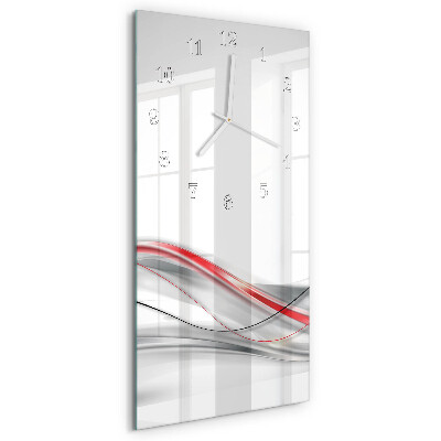Vertical wall clock Curve