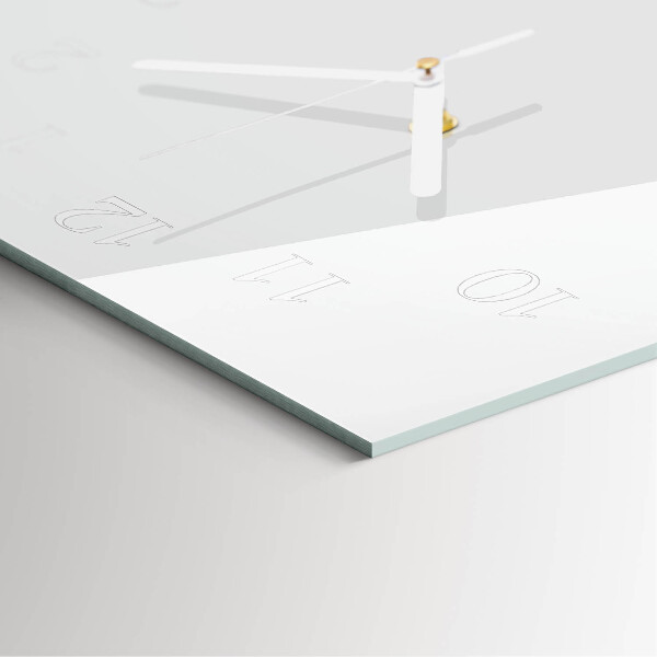 Vertical wall clock Curve
