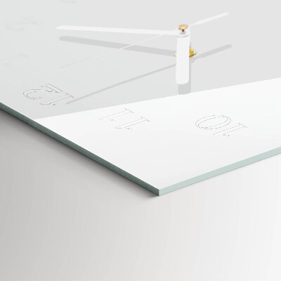 Vertical wall clock Curve
