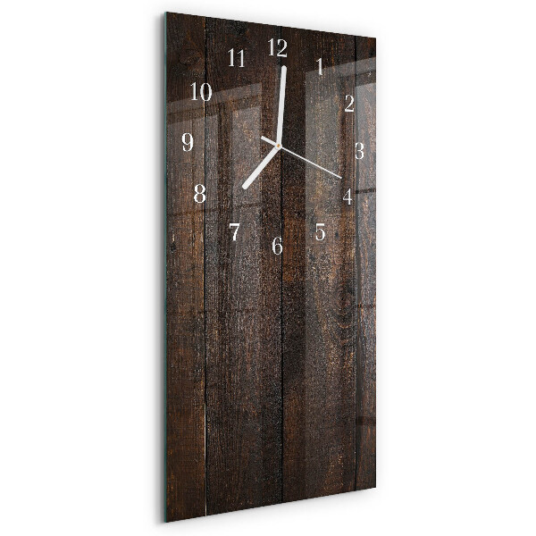 Vertical wall clock Wood