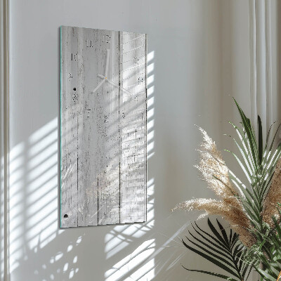 Vertical wall clock Wood
