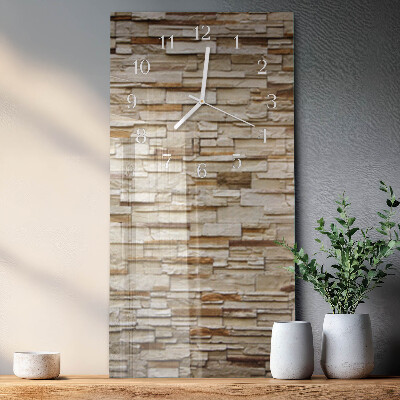 Vertical wall clock Clinker