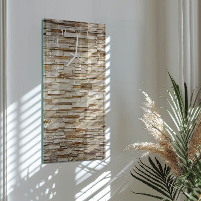 Vertical wall clock Clinker