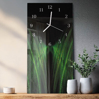 Vertical wall clock Away